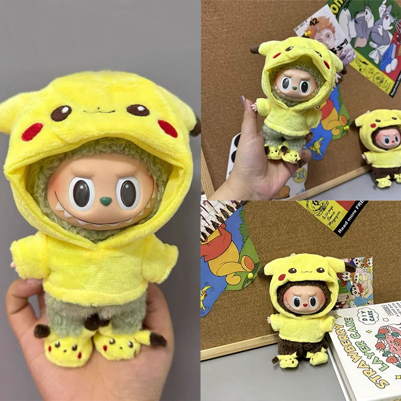 Baby Products Set - 15 17cm For Labubu Doll Cartoon