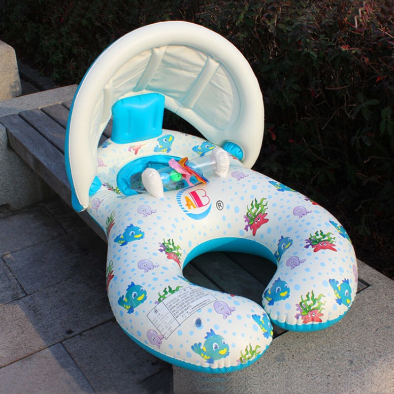 Baby Swimming Floater - Baby Swimming Float Ring Inflatable Infant