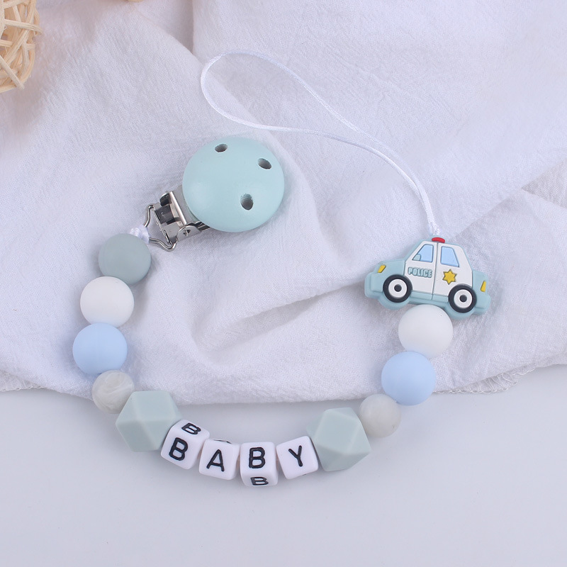 Baby Product - Custom Baby Personalized Name Pacifier Clips