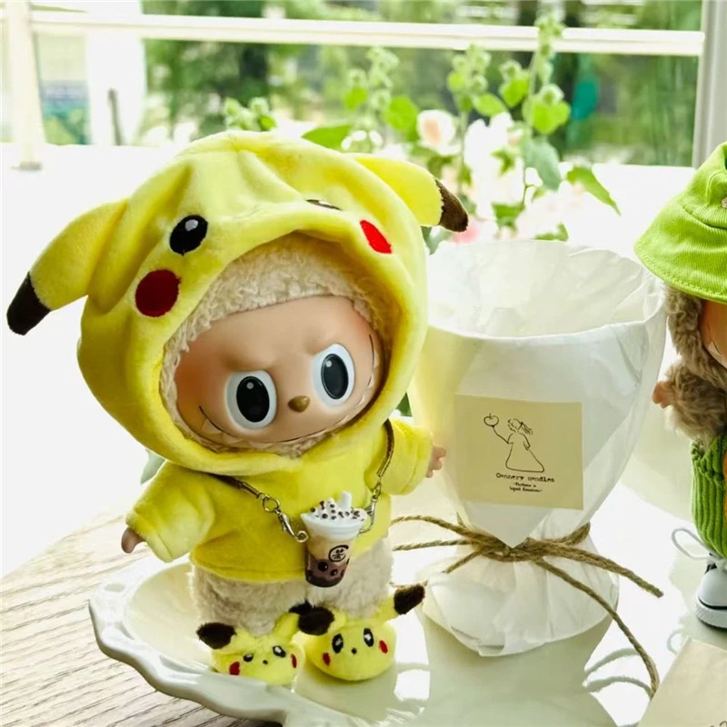 15 17cm For Labubu Doll Cartoo - Baby Products Set review and price