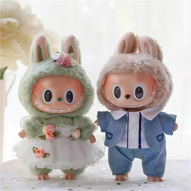 15 17cm For Labubu Doll Weddin - Baby Products Set review and price