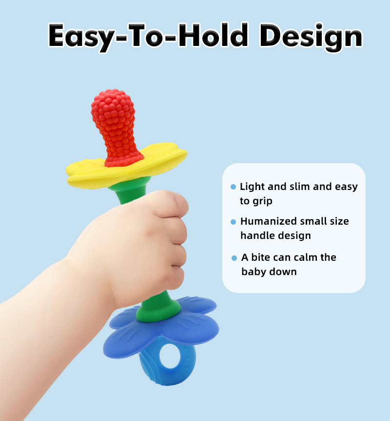 New 2 in 1 Baby Silicone Flowe - Baby Products Best review and price