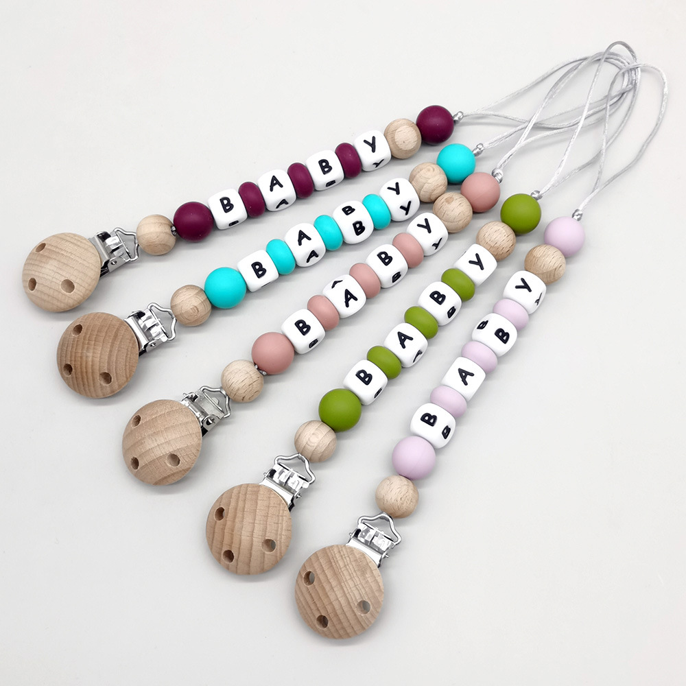 Custom Name Pacifier Clips Cha - Baby Products In review and price