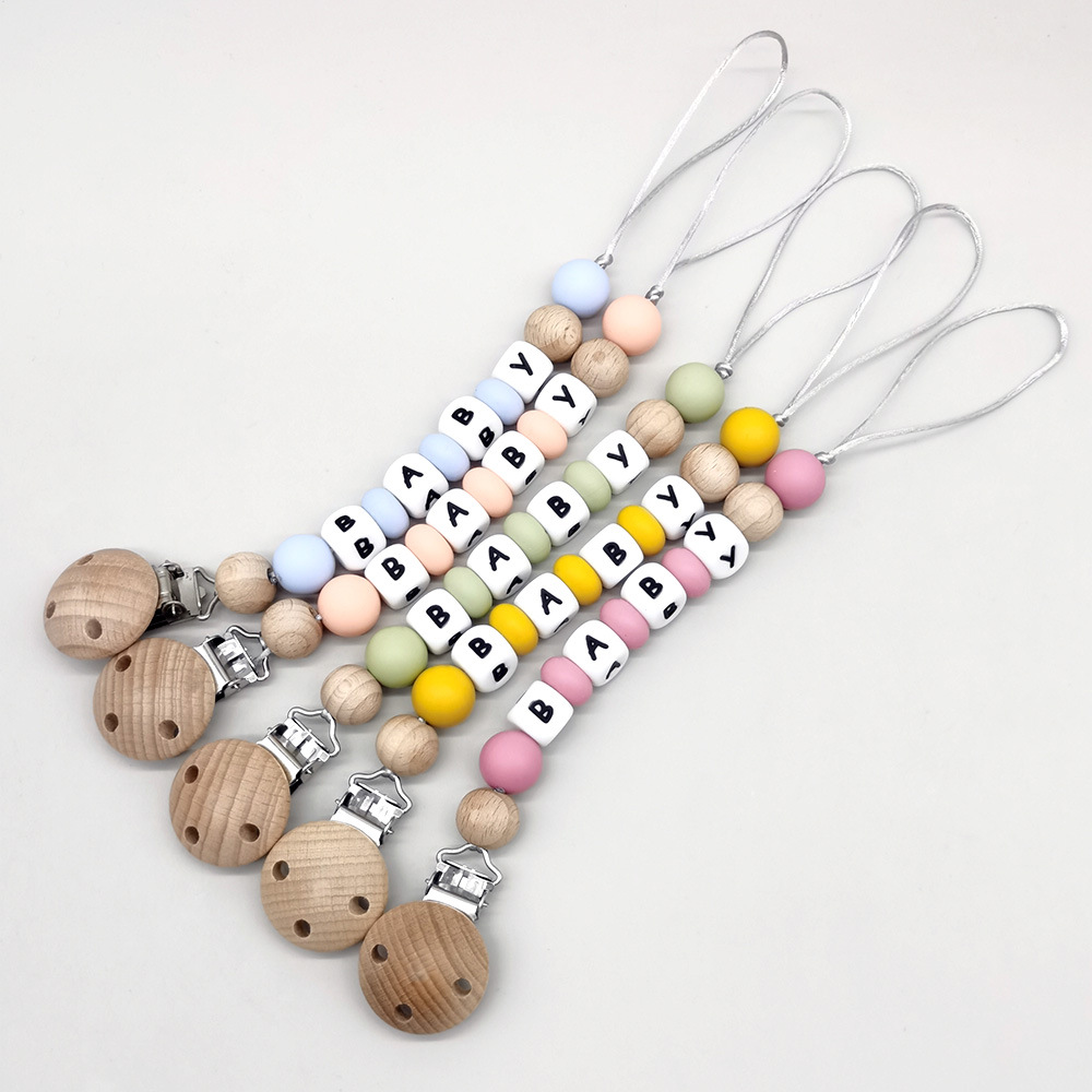 Custom Name Pacifier Clips Cha - Baby Products In review and price