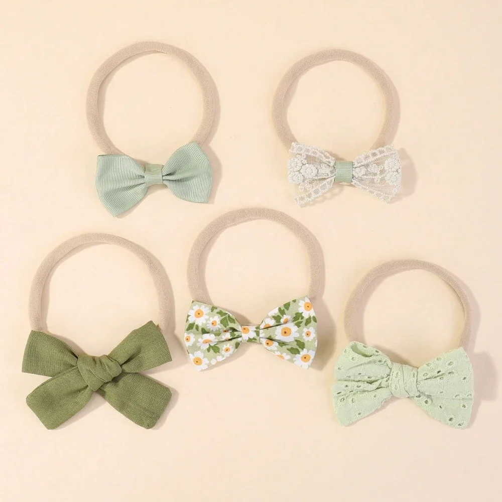 5Pcs/Set Baby Elastic Headband - Baby Products Set review and price